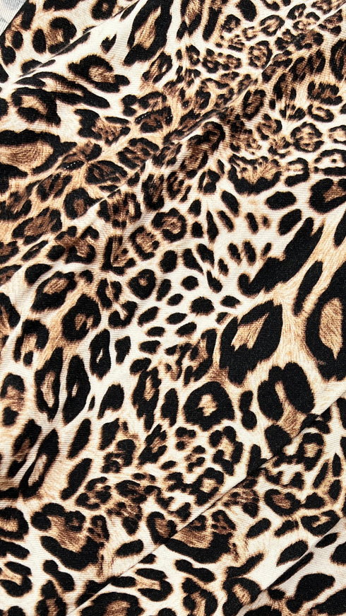 Vestaglia midi animalier