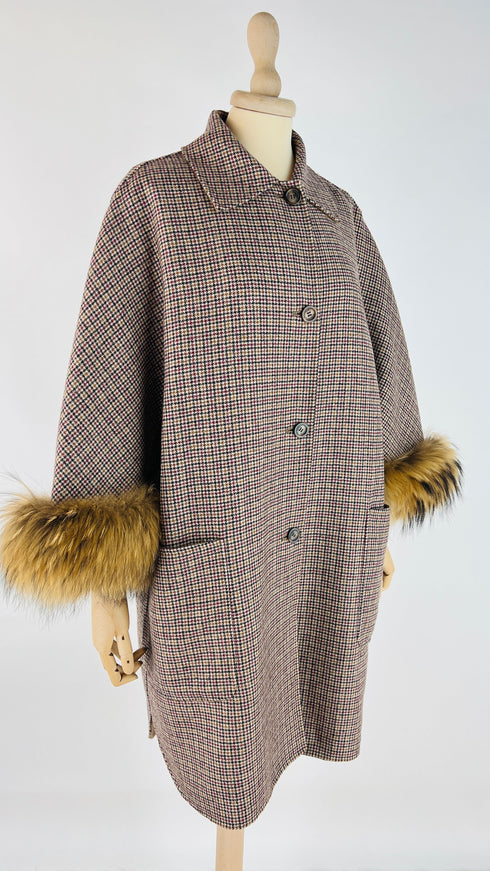 Soprabito sfoderato in lana