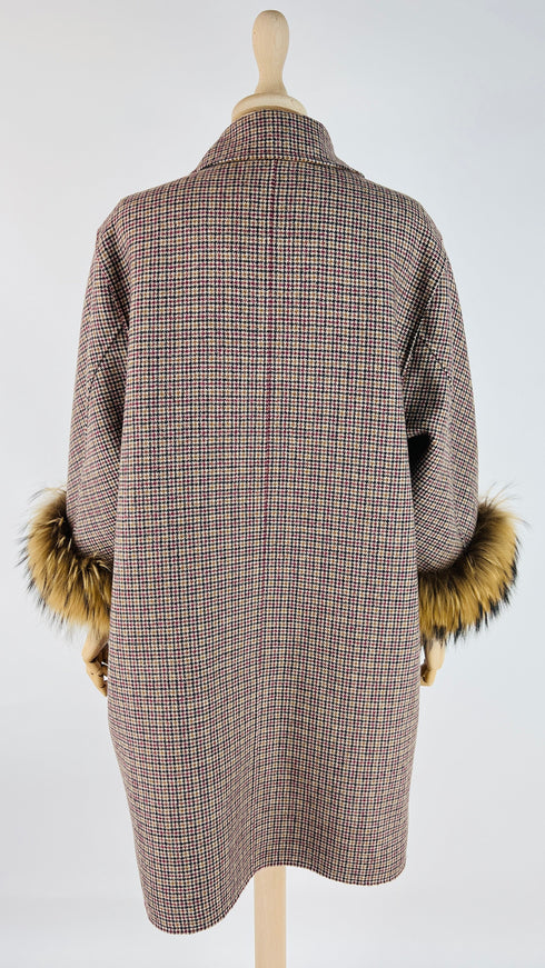 Soprabito sfoderato in lana