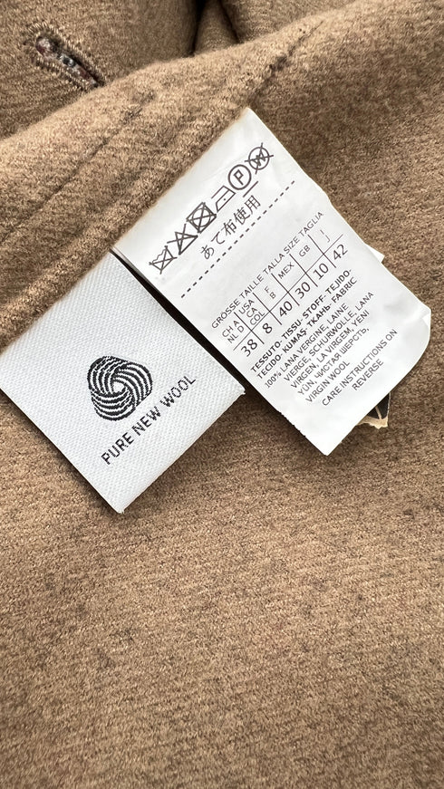 Soprabito sfoderato in lana