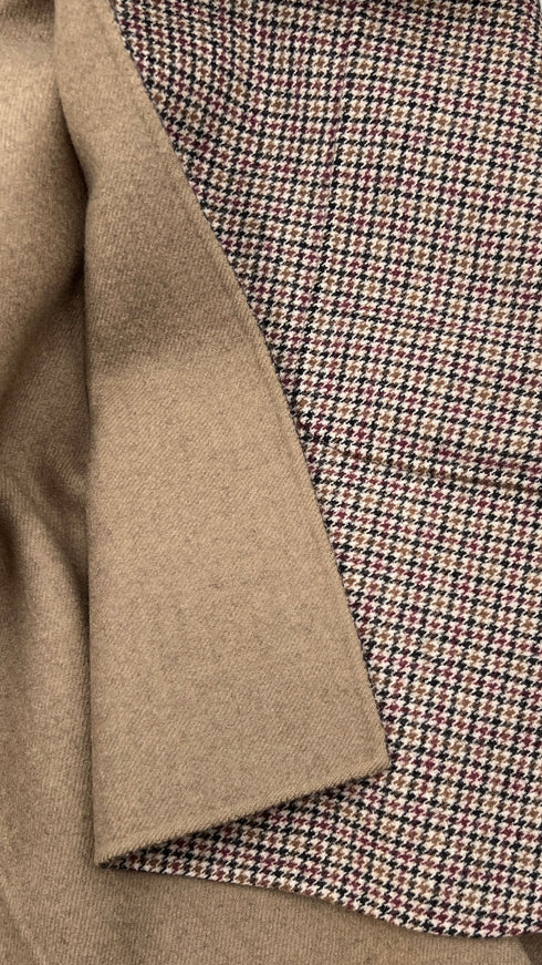 Soprabito sfoderato in lana