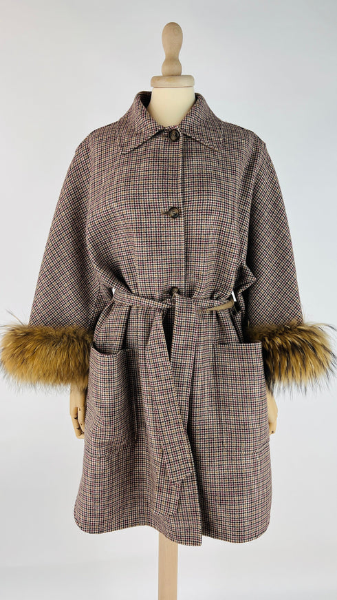 Soprabito sfoderato in lana