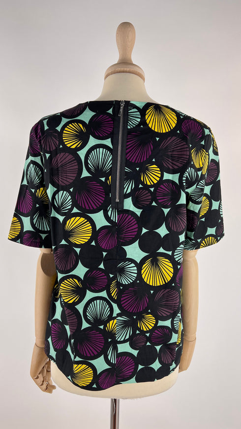 T-shirt fantasia geometrica