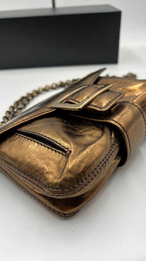 Borsa "Metro" metallizzata