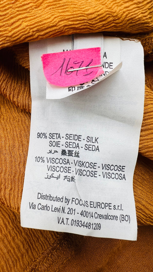 Canotta ricami floreali