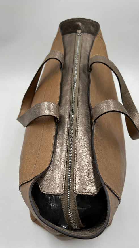 Borsa shopper in pelle