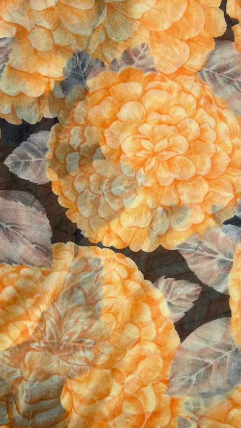 Blusa peonie vintage