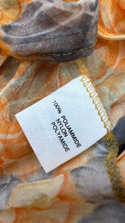 Blusa peonie vintage