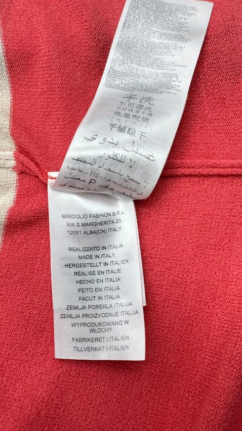 Cardigan motivo righe