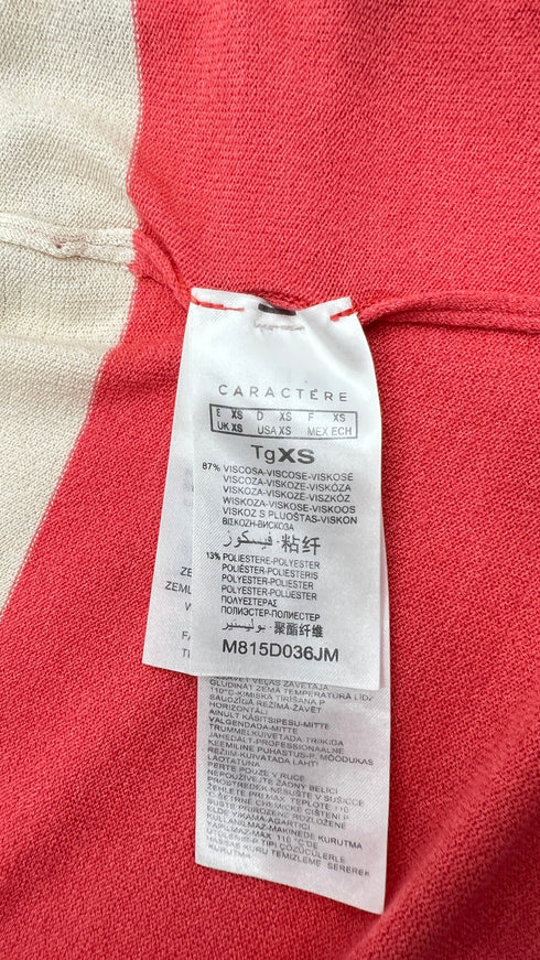 Cardigan motivo righe