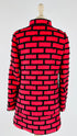 Cappotto corto a rettangoli