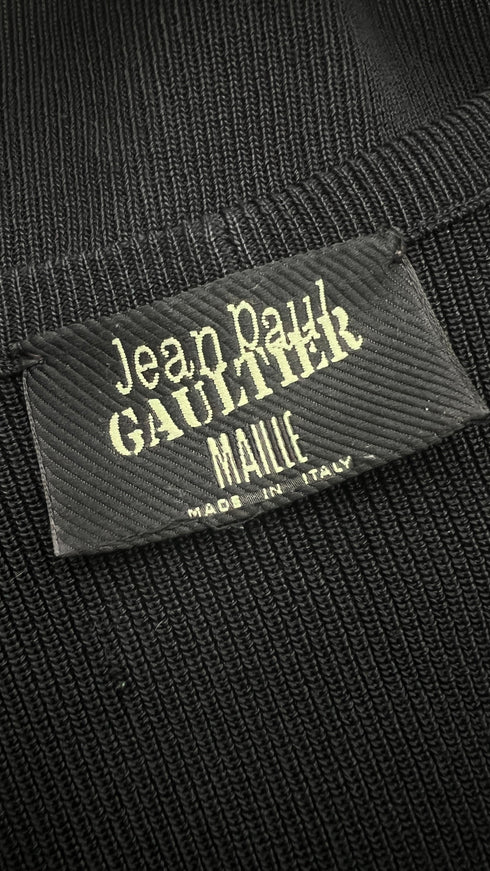 Gilet con zip vintage