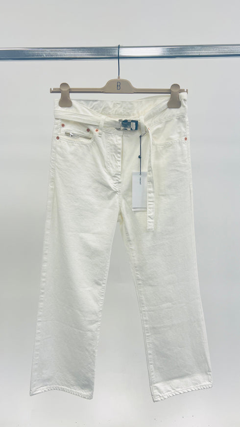 Pantalone 5 tasche con cartellino