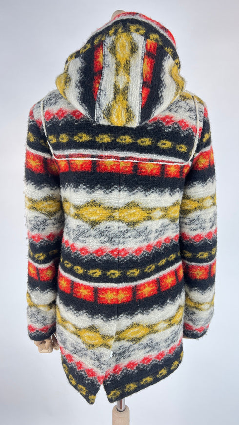 Giacca multicolor con alamari