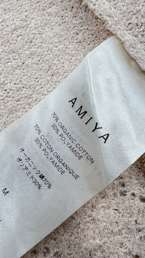 Cardigan motivo traforato