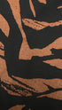 Abito corto animalier