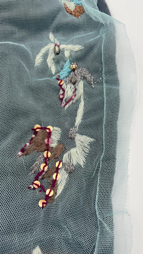 Cardigan corto doppio tessuto