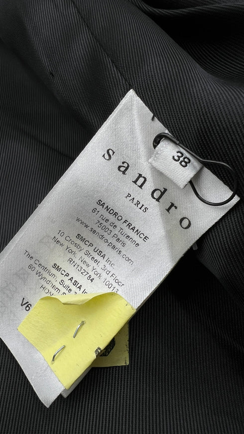 Giacca corta cotone-lana