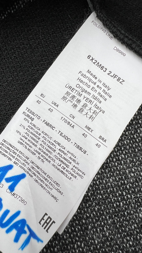 Maglia righe con geometrie