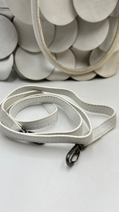 Bauletto "Bubble Cube" bianco