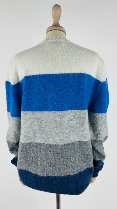 Maglione girocollo colorblock