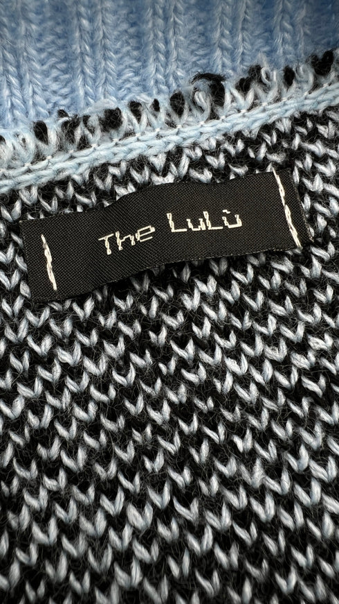 Gilet oversized pied de poule