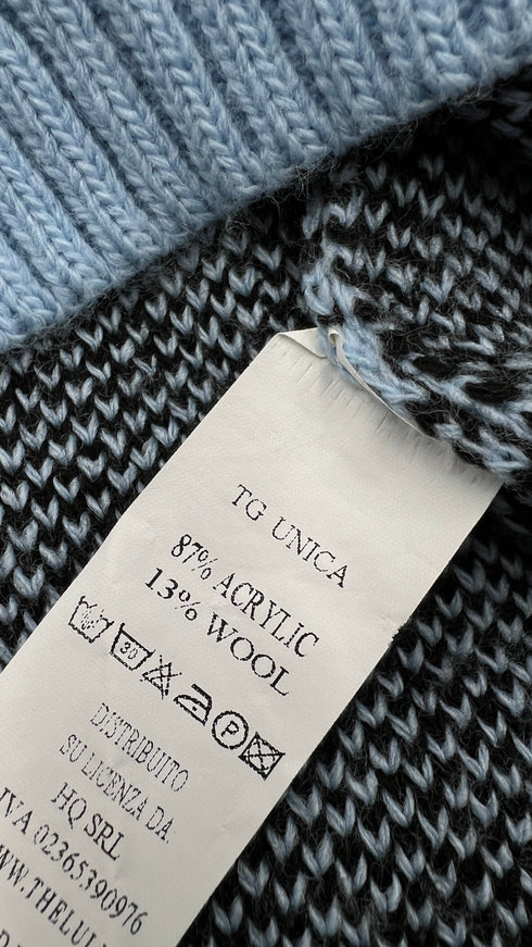 Gilet oversized pied de poule