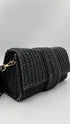 Borsa a tracolla in raffia