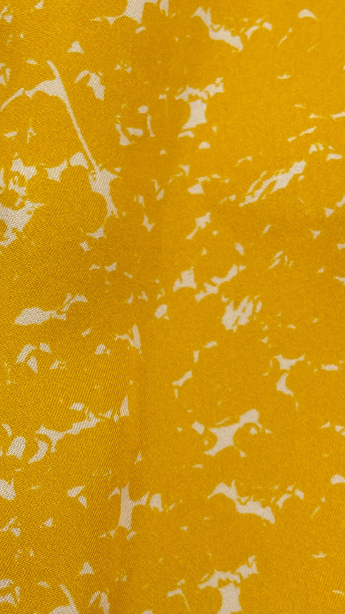 Blusa in seta gialla