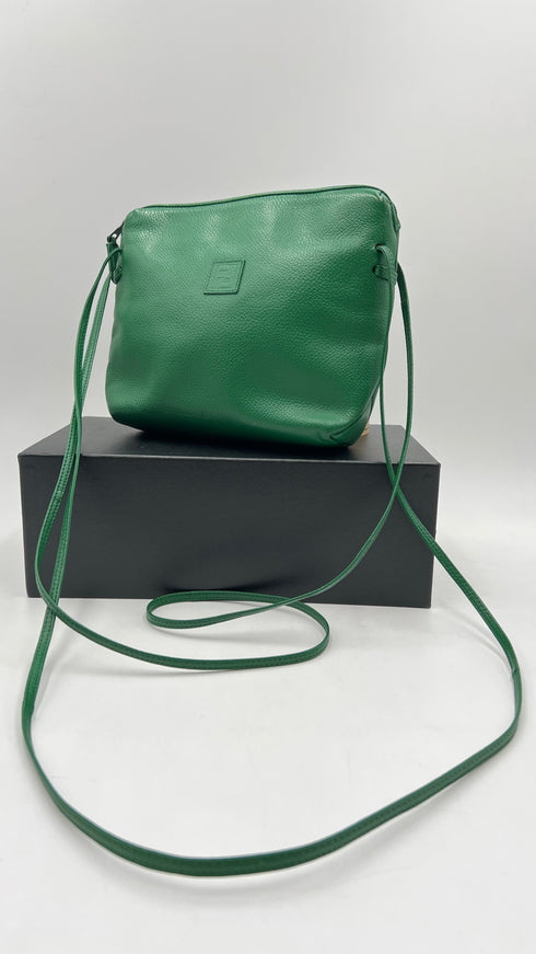 Borsa a spalla verde vintage