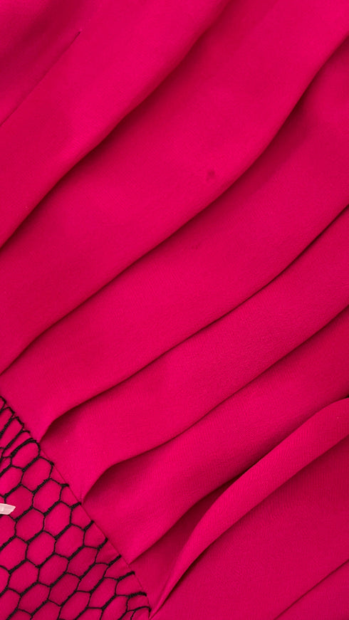 Gonna corta seta mesh