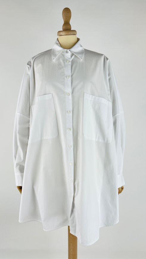 Camicia oversized in cotone