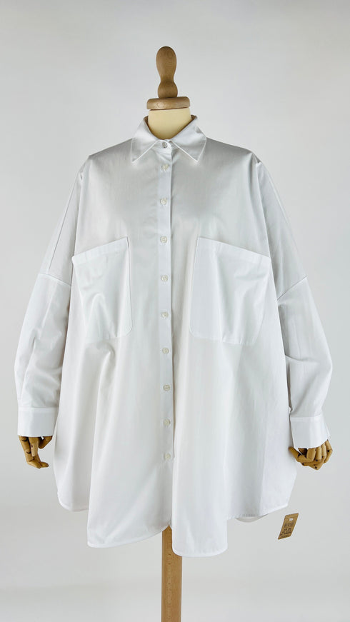 Camicia oversized in cotone