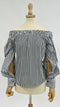 Blusa scollo a barca