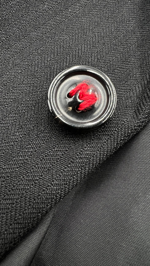 Blazer nero monopetto