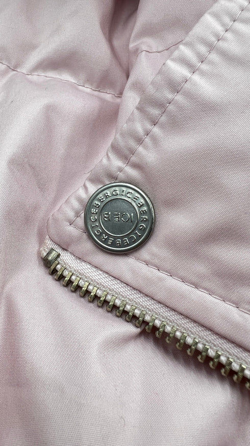 Piumino corto ibrido biker