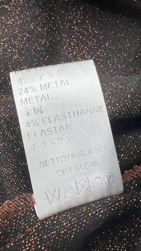 Maglia a pipistrello lurex