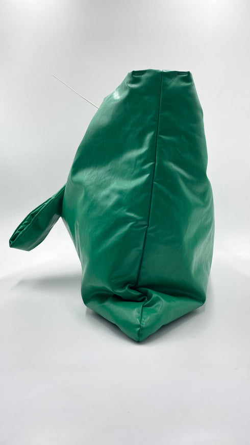 Borsa "Square Oil Green" con cartellino