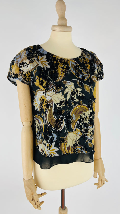 Blusa a fiori