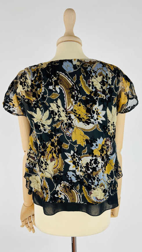 Blusa a fiori