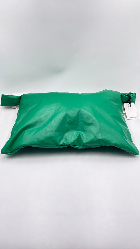 Borsa "Square Oil Green" con cartellino