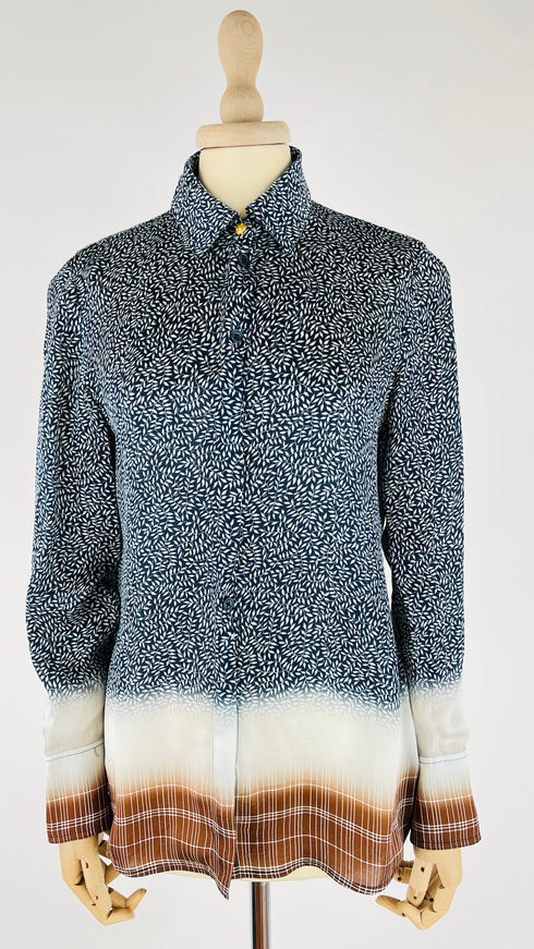 Camicia leggera a foglie