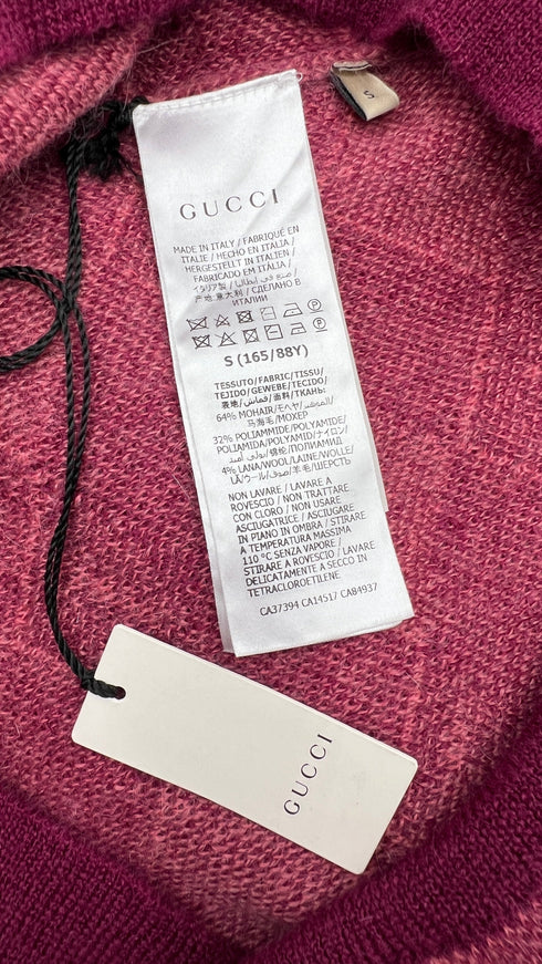 Maglia girocollo a rombi