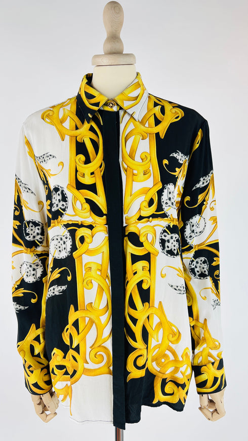 Camicia barocca in seta