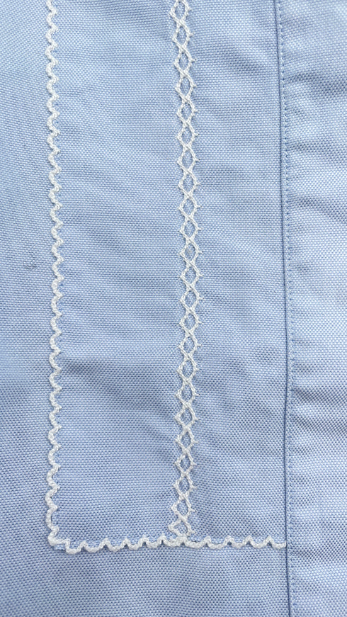 Camicia smanicata in cotone