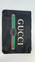 Pochette in pelle banda web