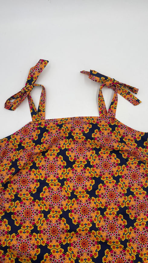 Top stampa multicolor