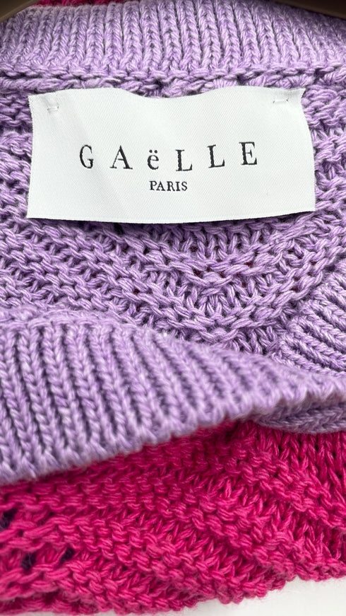 Polo cropped zig-zag