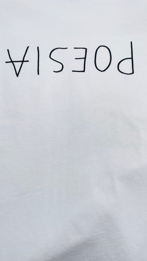 T-shirt Poesia in cotone collab