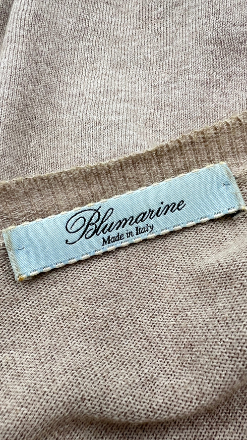 Cardigan cotone con perline